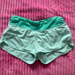 Lululemon Athletica Green Athletic Shorts